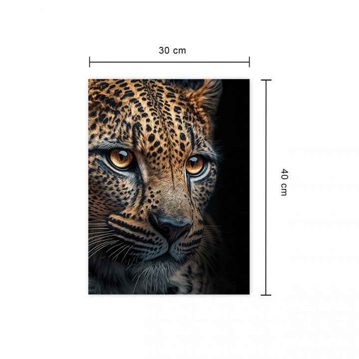 Plakat spokojna pantera 30x40 cm